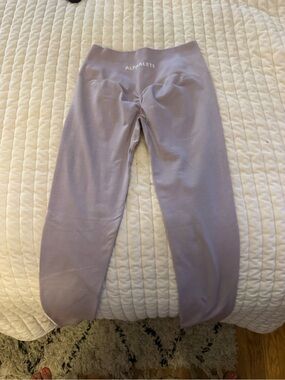 Alphalete Soft Lavender High-Rise Seamless Leggings